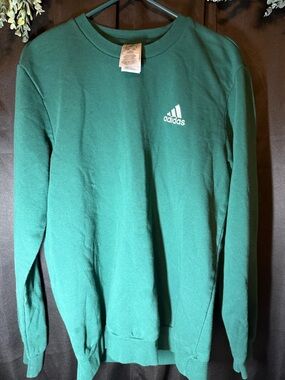 Men’s large adidas Green Crewneck Sweatshirt